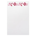 Flower Power Customized Stationery