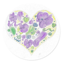 Flower Power stickers