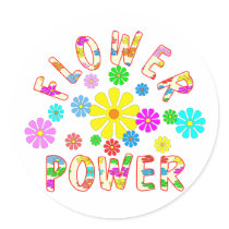 FLOWER Power Sticker