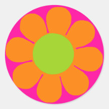 Flower Power Sticker