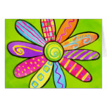Flower Power Thank You Greeting Cards