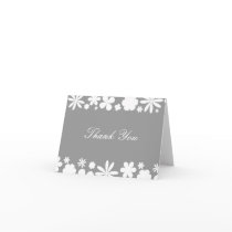 Flower Power Thank You Note cards by hummingbirdcake Flower Power Thank You Note cards