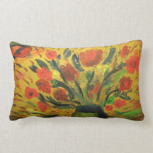 FLOWER POWER THROW PILLOWS