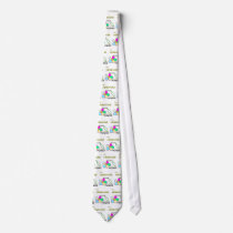 Flower Power Tiled Tie ties
