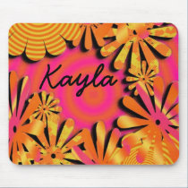 flower powerr mousepads