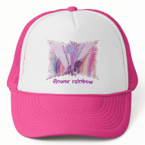 flower rainbow hats