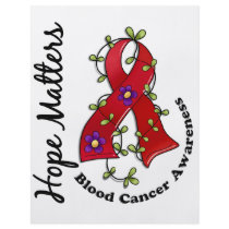 Flower Ribbon 4 Hope Matters Blood Cancer Full Color Flyer