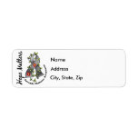 Flower Ribbon 4 Hope Matters Juvenile Diabetes Return Address Labels