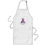 Flower Ribbon CROHN’S DISEASE AWARENESS T-Shirts Apron