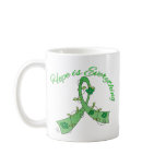 Flower Ribbon Hope is Everything Bipolar Disorder mugs