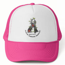Flower Ribbon JUVENILE DIABETES AWARENESS T-Shirts hats by awarenessgifts Flower Ribbon JUVENILE DIABETES AWARENESS T-Shirts hats