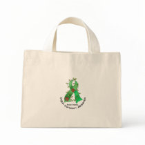 Flower Ribbon ORGAN DONATION AWARENESS Apparel bags by awarenessgifts Flower Ribbon ORGAN DONATION AWARENESS Apparel bags