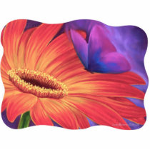Flower Rooster Painting art - Multi photo sculptures