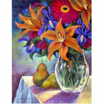 Flower Rooster Painting art - Multi photo sculptures