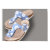 sandals, flowers