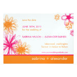 Flower Scribbles • Save the Date Announcement
