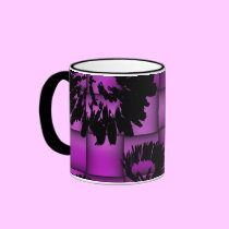 Flower Shadows Mug mugs