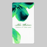 flower labels