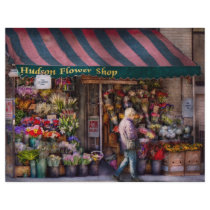 Flower Shop - NY - Chelsea - Hudson Flower Shop Custom Flyer