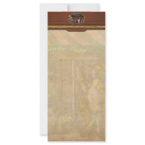 Flower Shop - NY - Chelsea - Hudson Flower Shop Rack Card Template