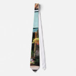 Flower Shop With Green Awning Neckties