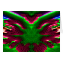Flower Show - Desert Cactus Nucleus Greeting Card
