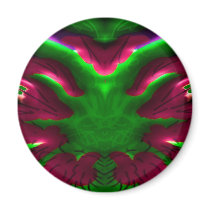 Flower Show - Desert Cactus Nucleus Magnet