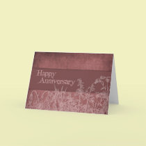Flower Silhouettes Anniversary cards by RainbowCards Flower Silhouettes Anniversary cards
