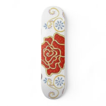 Flower Skateboard by darshe40 Flower Skateboard
