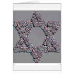 Flower Star Shana Tova New Year's Cards cards