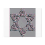 Flower Star Shana Tova New Year's Cards Postcards