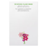 flower stationery