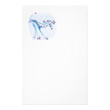 Flower Stationery Design