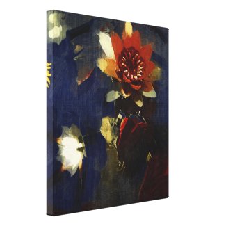 Flower Stretched Canvas Print