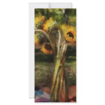 Flower - Sunflower - Vase of Sunshine Custom Rack Card