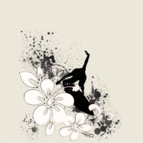 Flower Surfing t-shirts
