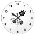 Flower Tattoo Clocks