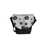 Flower Tattoo Messenger Bag