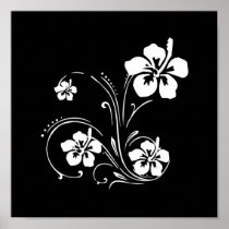 Flower Tattoo Poster
