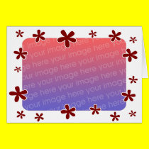 Flower Template cards