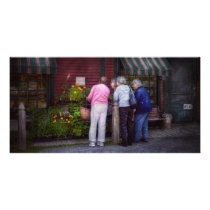 Flower - The garden club Photo Greeting Card