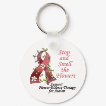 Flower Therapy for Autism keychains by doonidesigns Flower Therapy for Autism keychains