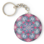 Flower Tie Dye keychains
