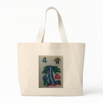 Flower tile bags