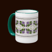 Flower Tiles mugs