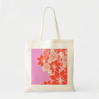 Flower tote bag bag