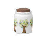Flower Tree Candy Jars