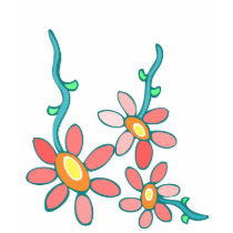 Flower Trio t-shirts