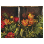 Flower - Tulips in a window Custom Letterhead