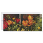 Flower - Tulips in a window Rack Cards